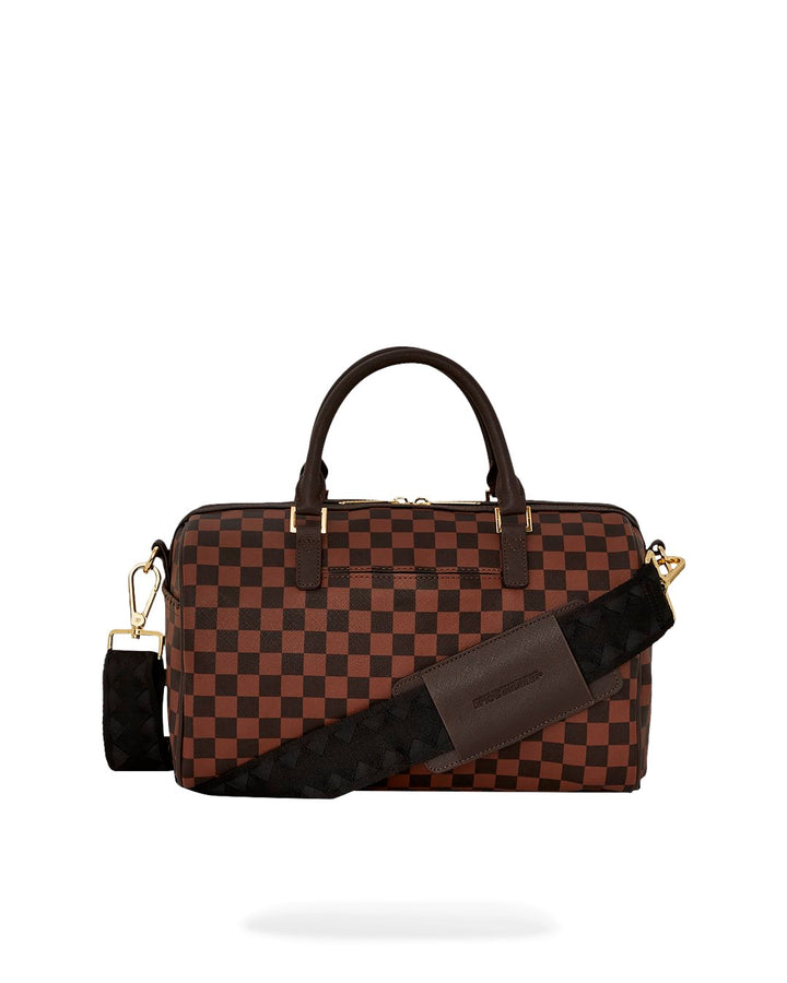 CORE EMBOSSED CHECK MINI DUFFLE