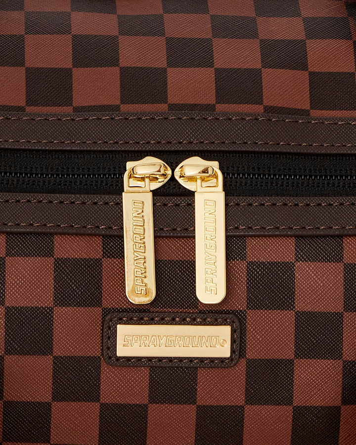 CORE EMBOSSED CHECK MINI DUFFLE