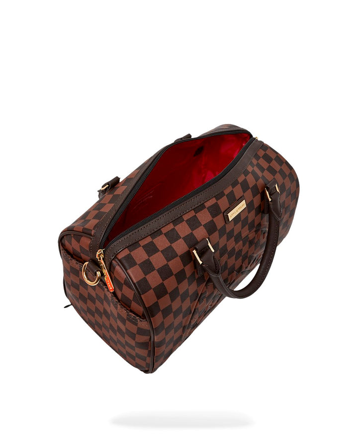 CORE EMBOSSED CHECK MINI DUFFLE