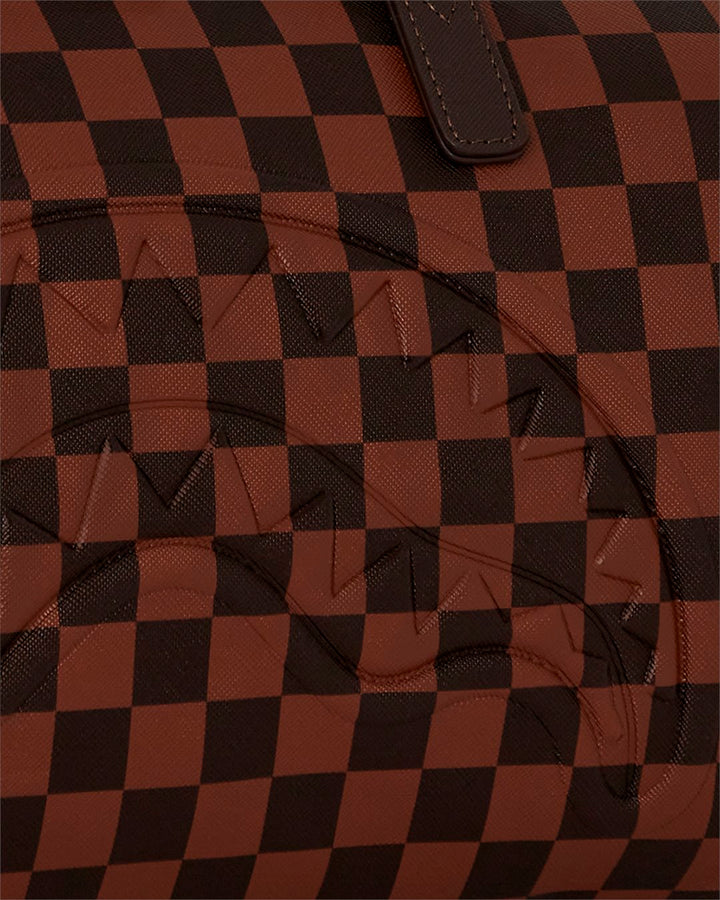CORE EMBOSSED CHECK MINI DUFFLE