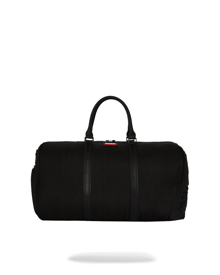 PRINTED ZIPPER SHARK DUFFLE