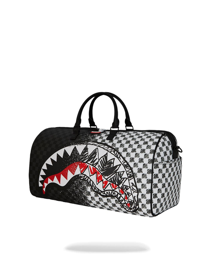 MIX AND MATCH SCRIBBLE LARGE DUFFLE