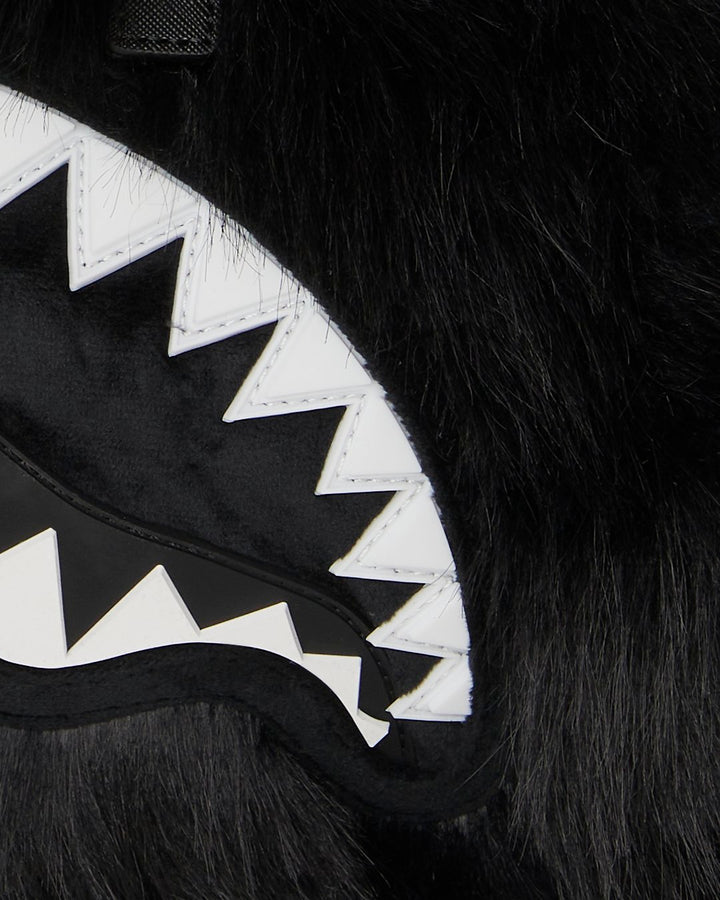 FUR CRAY BLACK MINI DUFFLE