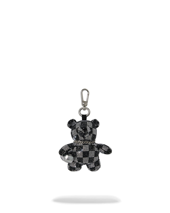 DIAMOND TEAR BEAR KEYCHAIN