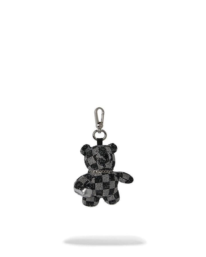 DIAMOND TEAR BEAR KEYCHAIN