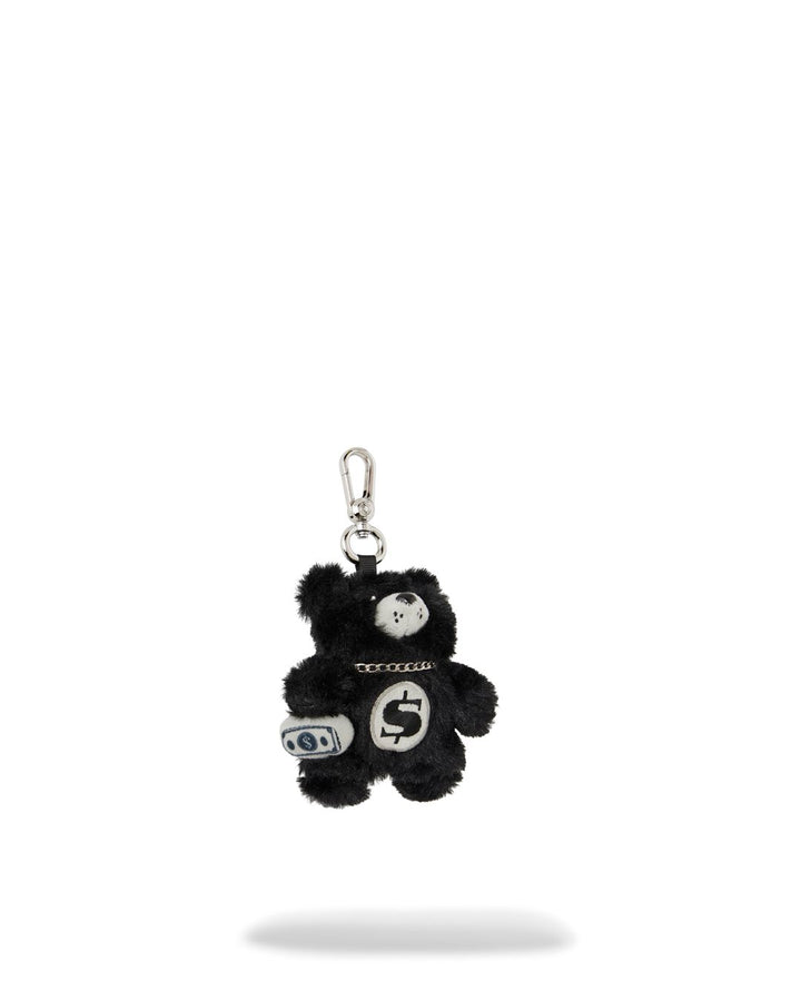 FUR CRAY BLACK BEAR KEYCHAIN