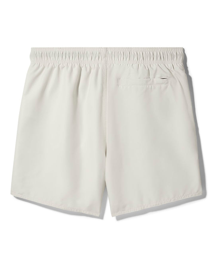 CREAM CHECK SWIM SHORT