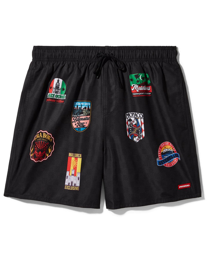 GLOBAL MOGUL BILLIONAIRE SWIM SHORT