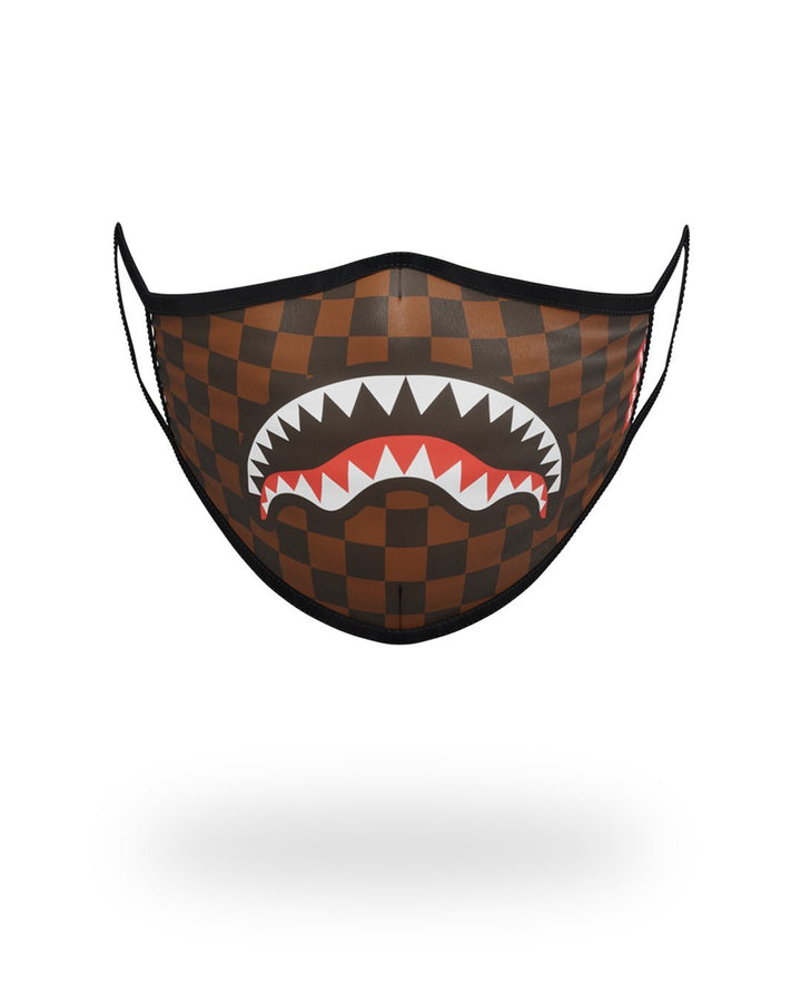FORM-FITTING MASK SHARKS IN PARIS (BROWN)