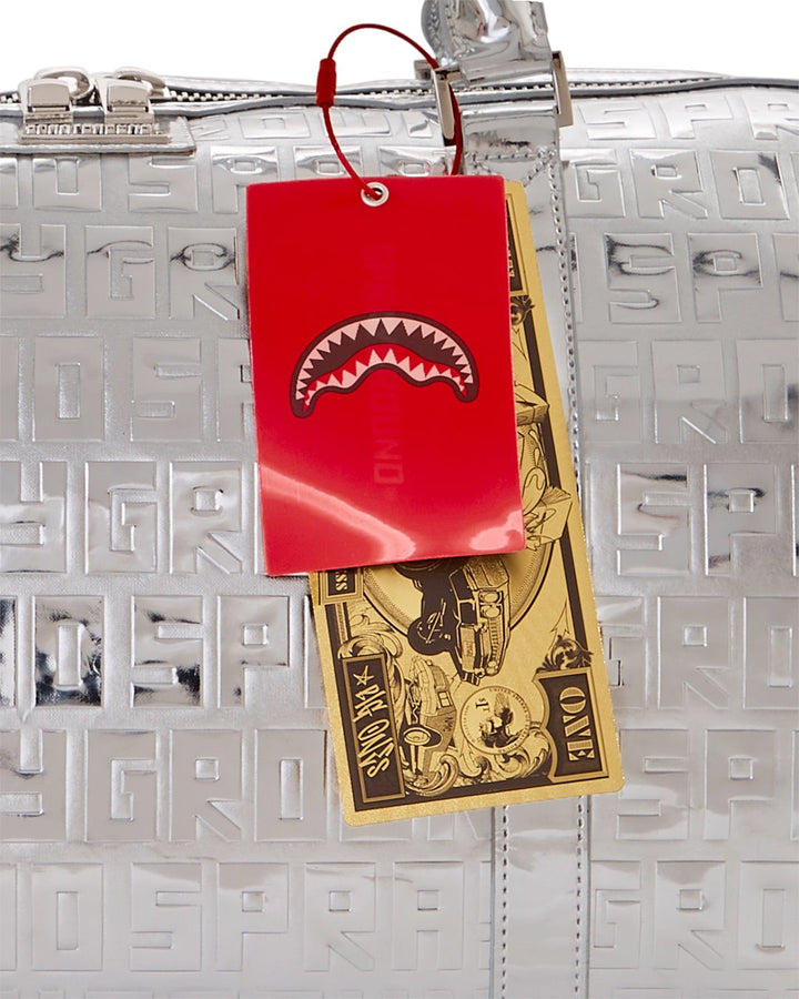 METALLIC INFINITI DUFFLE