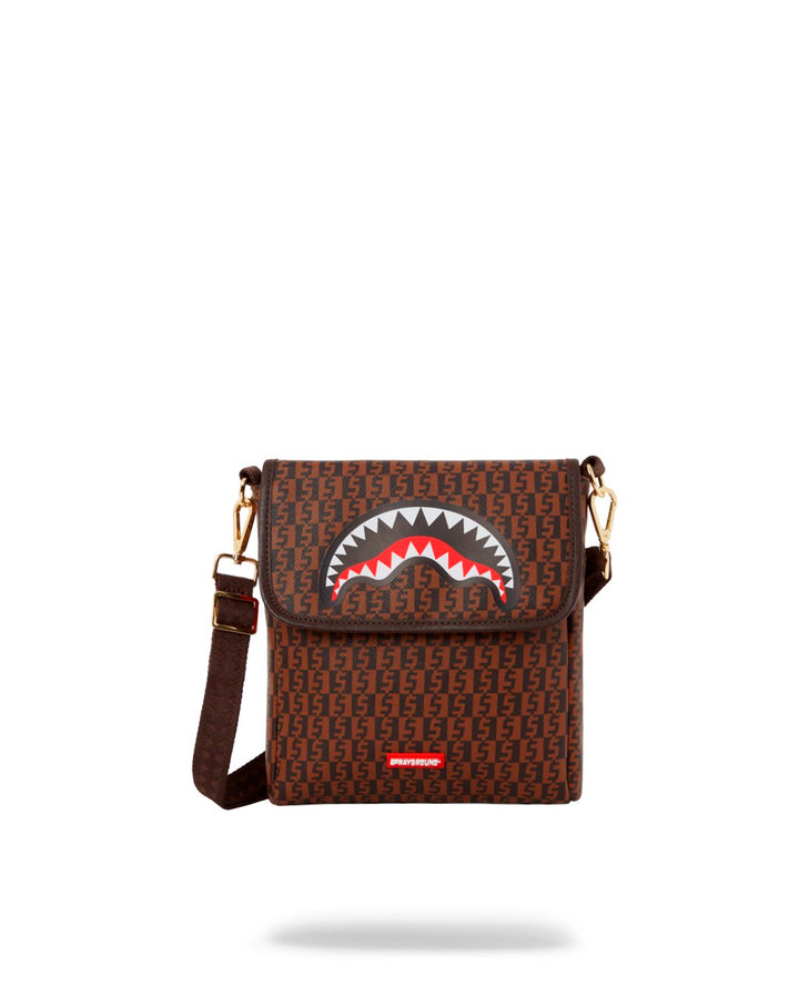 CASHIN CHECKS MESSENGER BAG