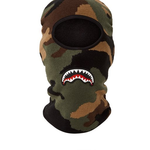 CAMO TRINITY SHARK SKI MASK