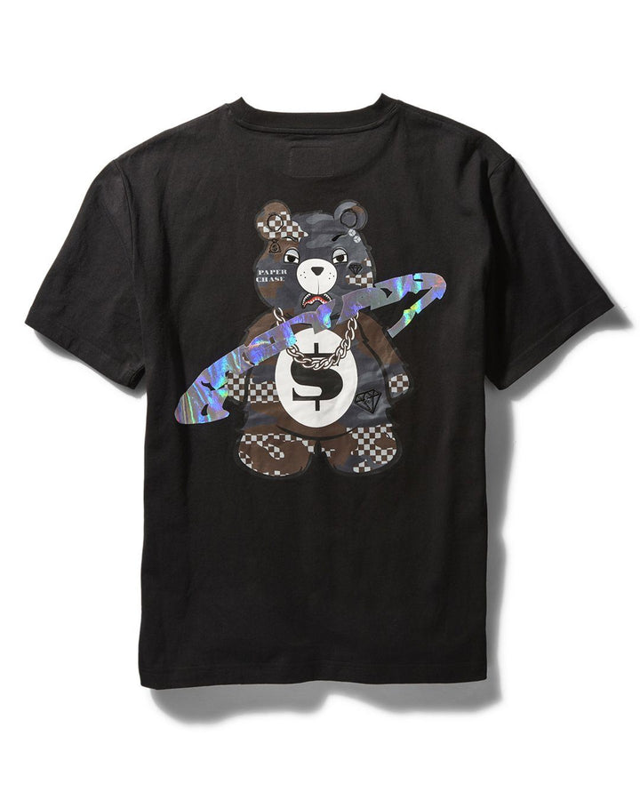 HOOLA BEAR T-SHIRT (BLACK)