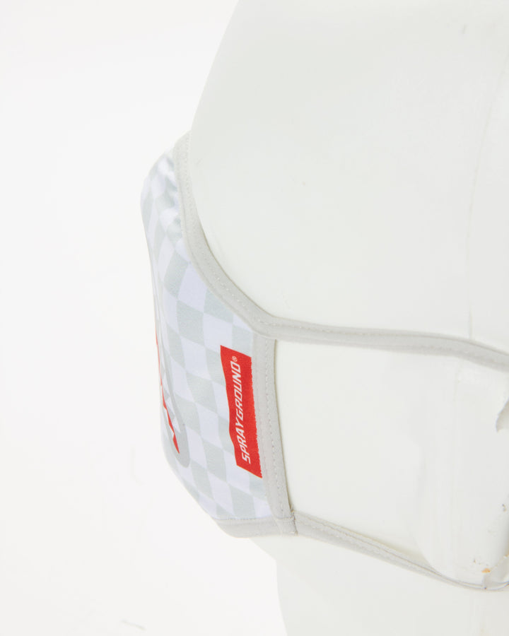 FORM-FITTING MASK SHARKS IN PARIS (WHITE)