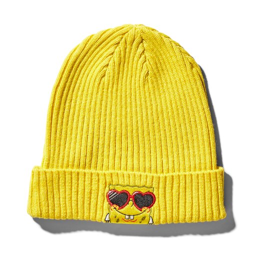 SPONGEBOB HEART GLASSES KNIT BEANIE