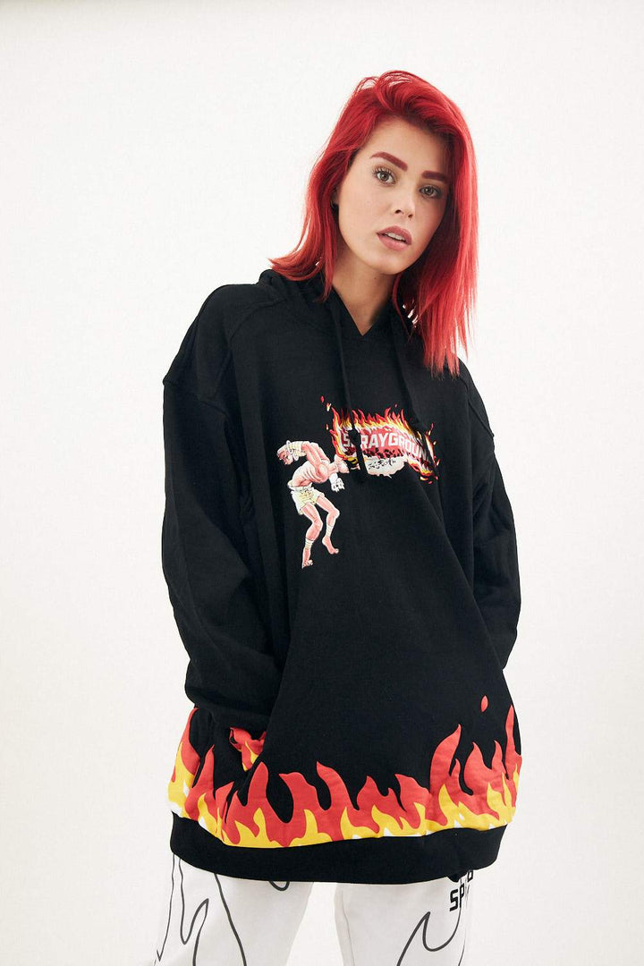 HOODY STREET FIGHTER DHALSIM YOGA