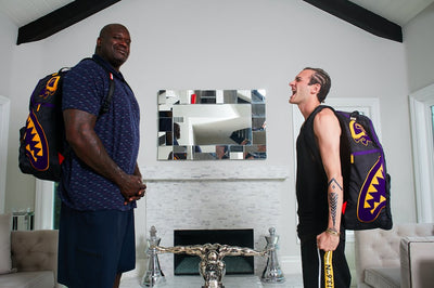 Sprayground & Shaq Just Launched The Largest Backpack Ever