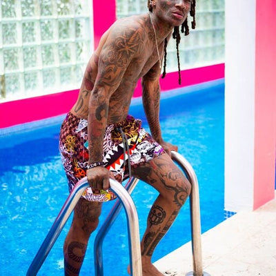 TAGGED UP SWIM SHORT