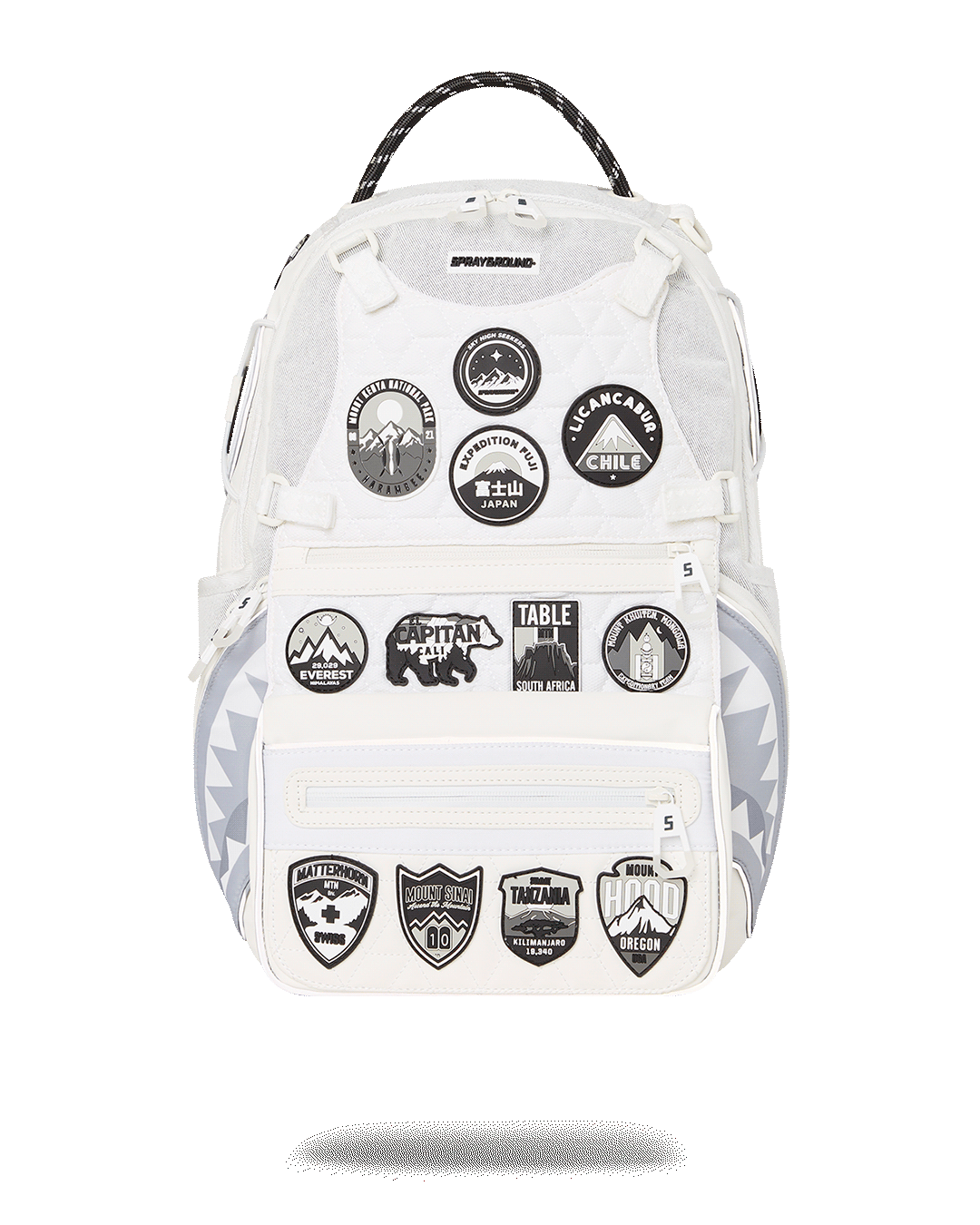SPRAYGROUND WHITE OUT EXPEDITION BACKPACK