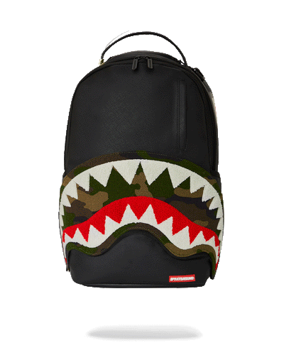 SPRAYGROUND VELCRO SHARKS DLXSF BACKPACK