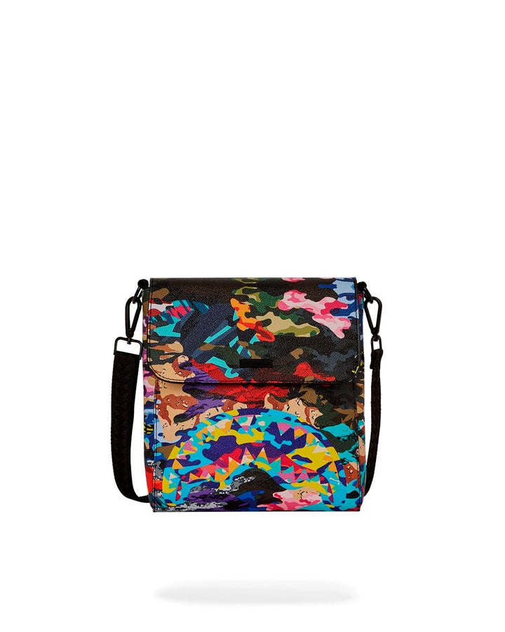 SLICED & DICED CAMO MESSENGER SLING