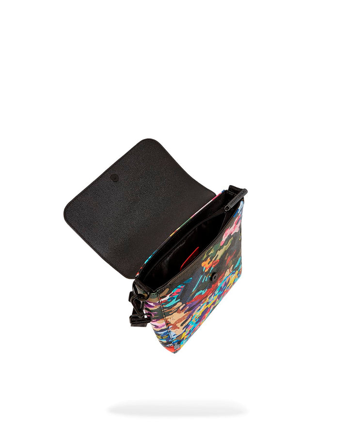 SLICED & DICED CAMO MESSENGER SLING