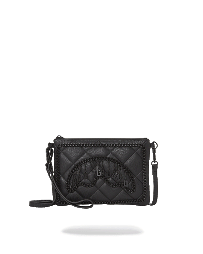 QUILTED LOGO POUCHETTE