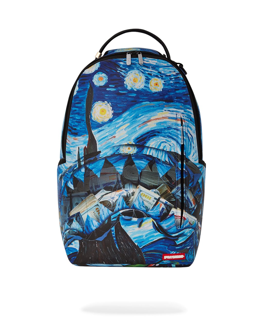 SPRAYGROUND VAN GOGH HIDDEN MONEY BAG BACKPACK SPRAYGROUND ISRAEL