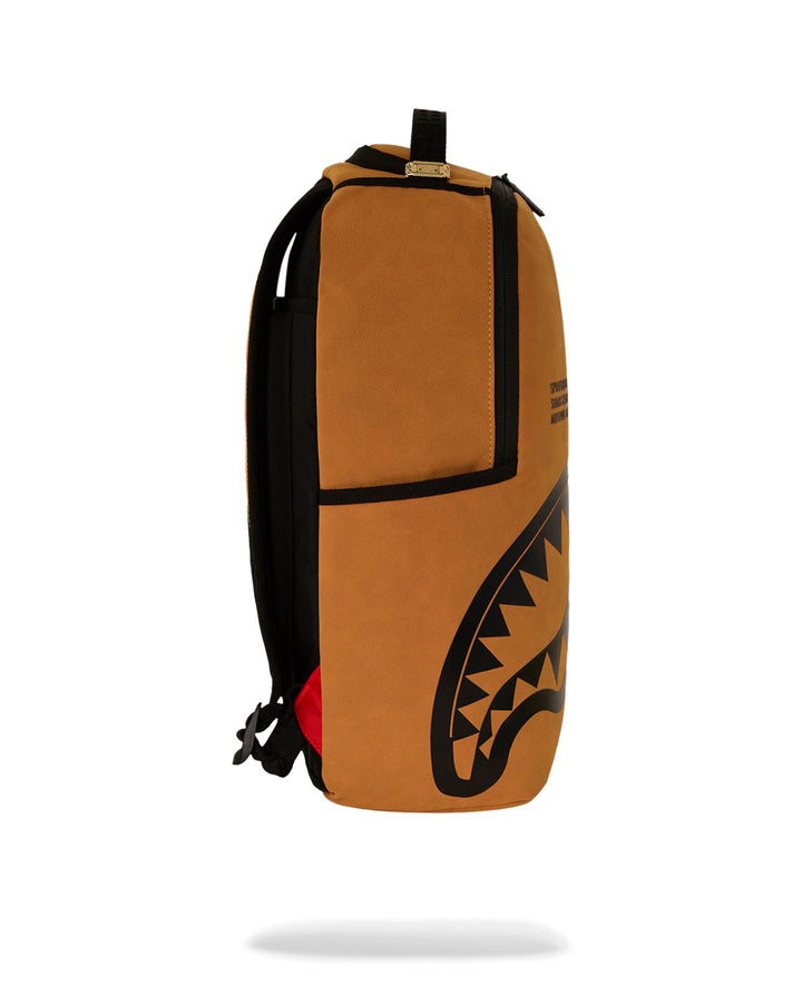 SHARK CENTRAL DLX-FAUX SUEDE BACKPACK
