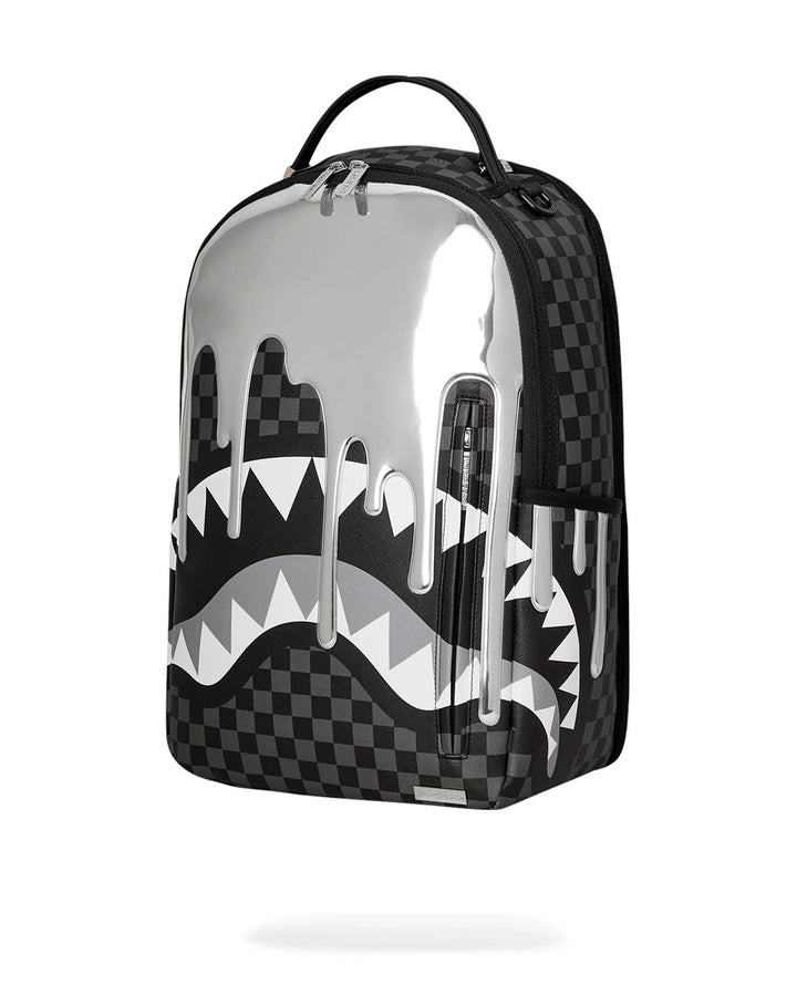 METALLIC DRIP SHARKS IN PARIS DLXSV BACKPACK