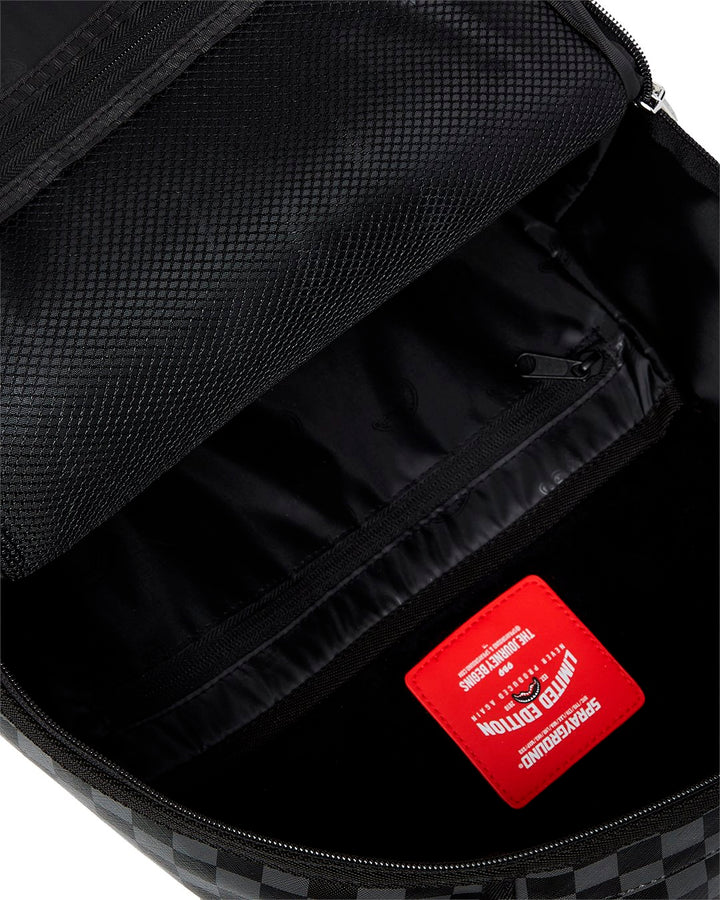 METALLIC DRIP SHARKS IN PARIS DLXSV BACKPACK