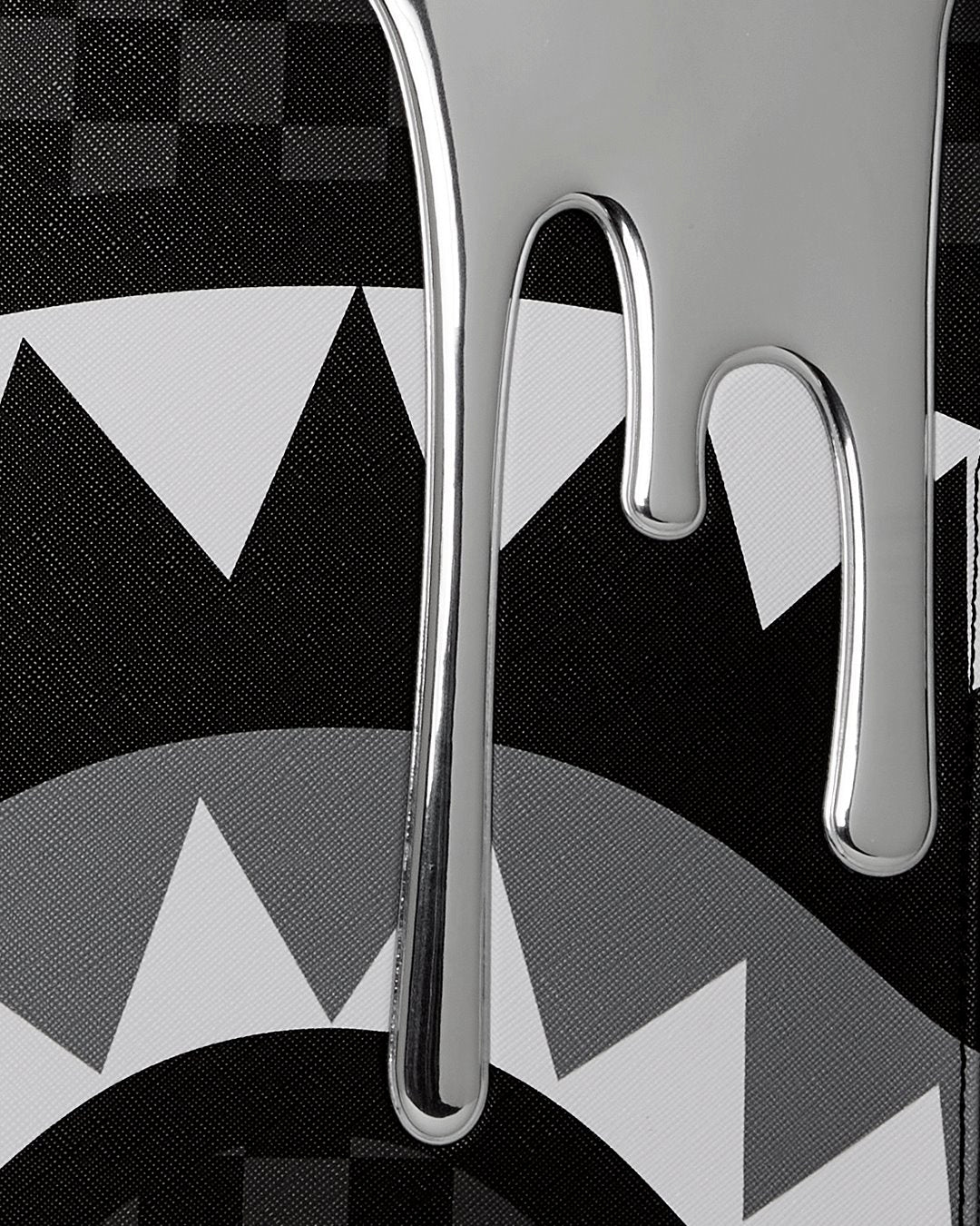 METALLIC DRIP SHARKS IN PARIS DLXSV BACKPACK