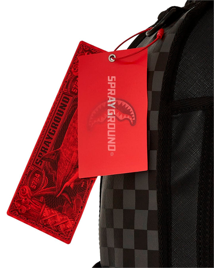 METALLIC DRIP SHARKS IN PARIS DLXSV BACKPACK