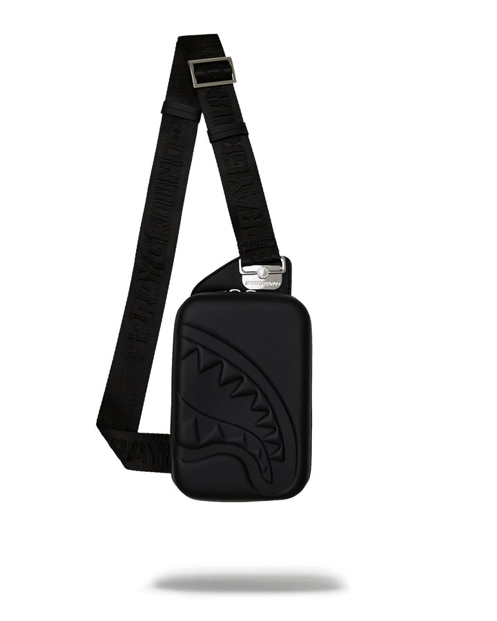 PRINTED ZIP SHARK EMBOSSED SLING