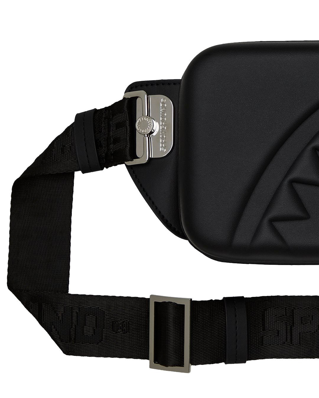 PRINTED ZIP SHARK EMBOSSED SLING