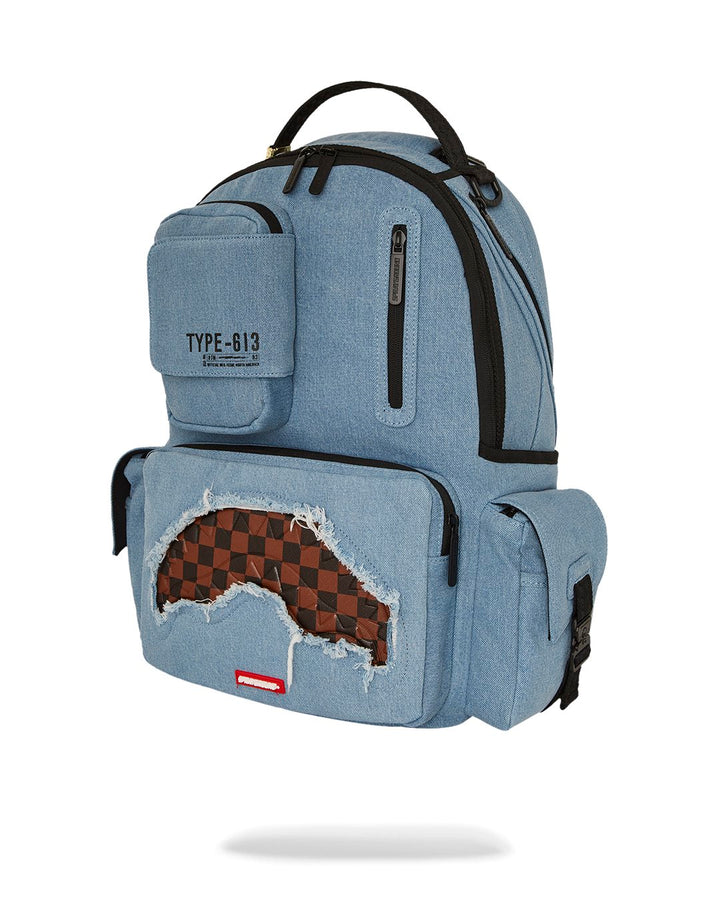 DENIM SHARK BITE SPEC OPS DLX BACKPACK