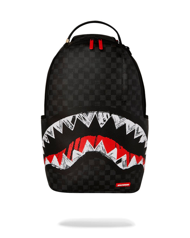 SCRIBBLE SHARK CHECK DLXSV BACKPACK