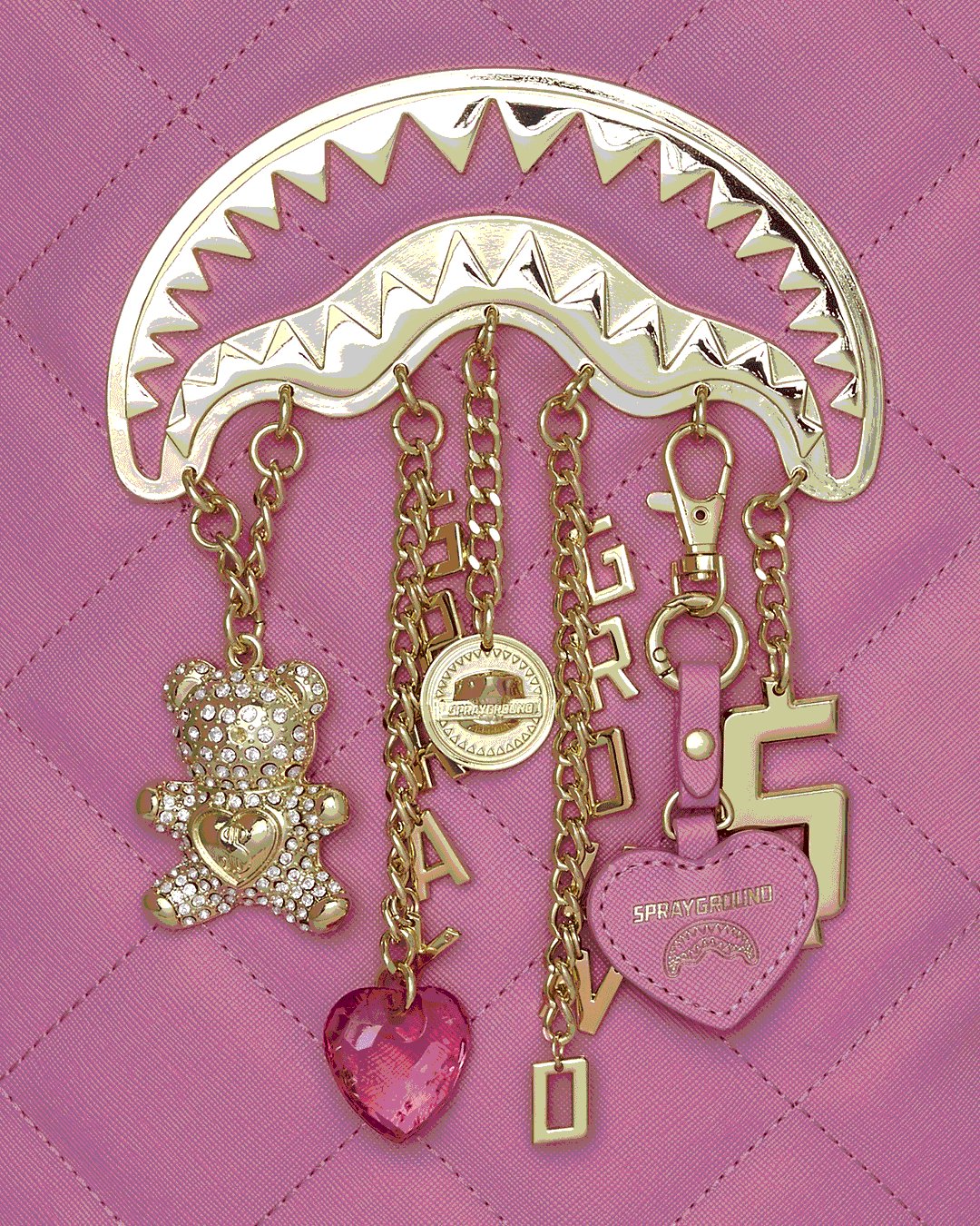 HANGING CHARMS DLX BACKPACK