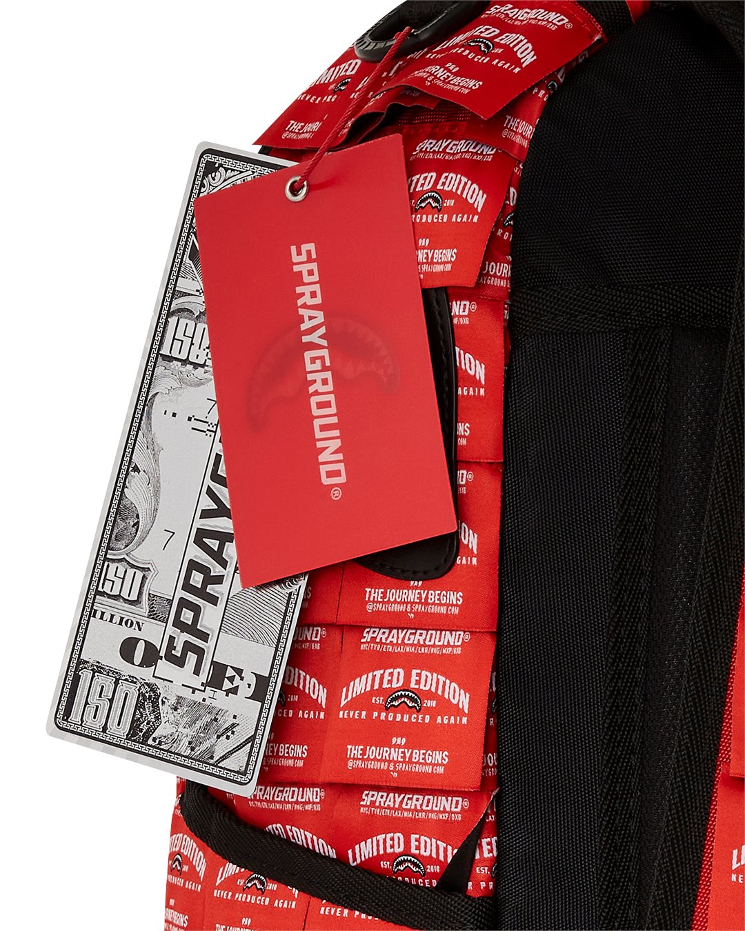 Sprayground Label SPRAYGROUND INTERIOR LABEL FRINGE DLX BACKPACK – SPRAYGROUND ISRAEL