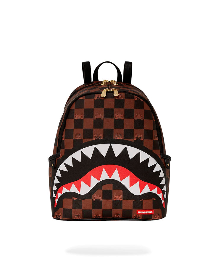 PEEKING CHARACTER CHECK SAVAGE BACKPACK