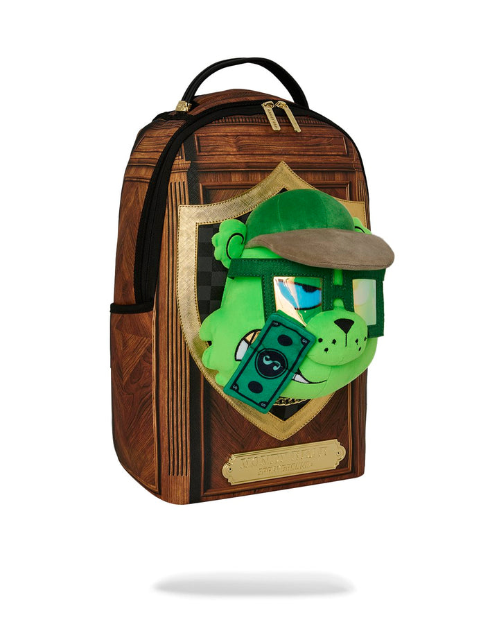 MOUNTED MONEYBEAR HEAD BACKPACK