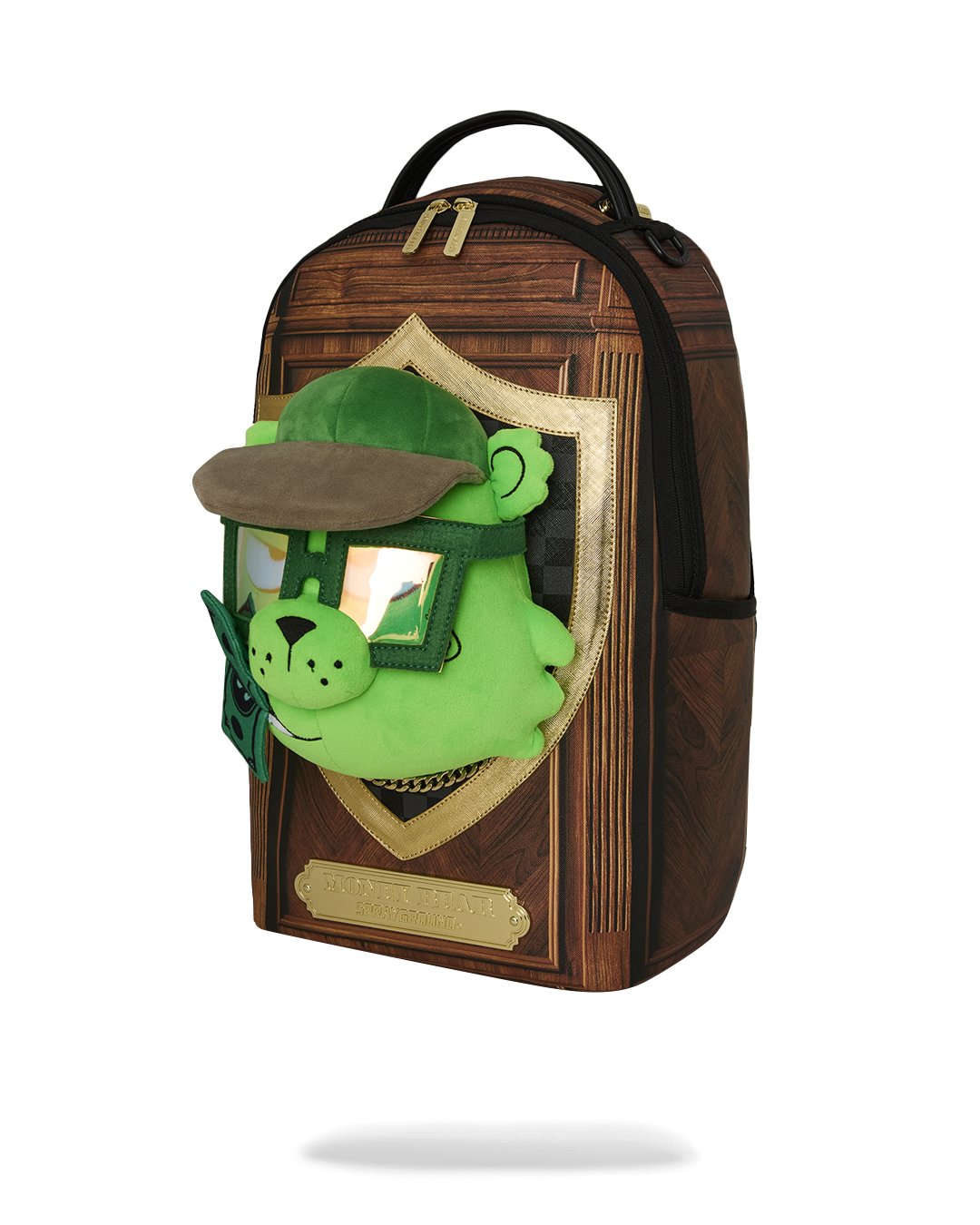 MOUNTED MONEYBEAR HEAD BACKPACK