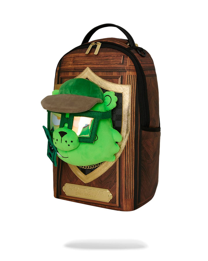 MOUNTED MONEYBEAR HEAD BACKPACK