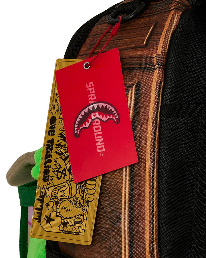 MOUNTED MONEYBEAR HEAD BACKPACK