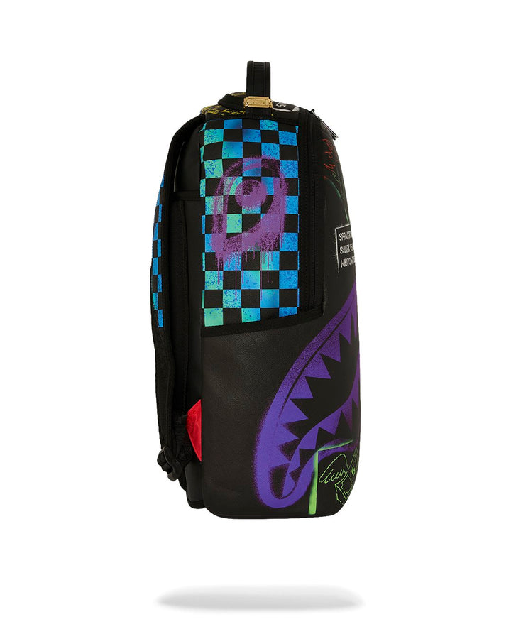 SHARK CENTRAL STENCILS BLACK DLXSV BACKPACK