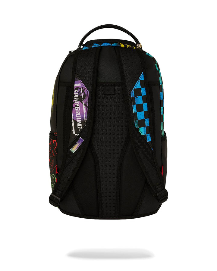 SHARK CENTRAL STENCILS BLACK DLXSV BACKPACK