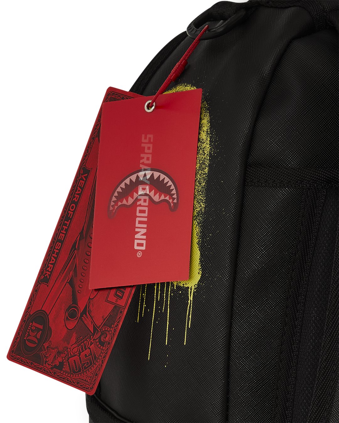 SHARK CENTRAL STENCILS BLACK DLXSV BACKPACK