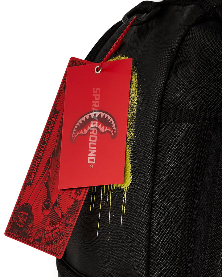SHARK CENTRAL STENCILS BLACK DLXSV BACKPACK