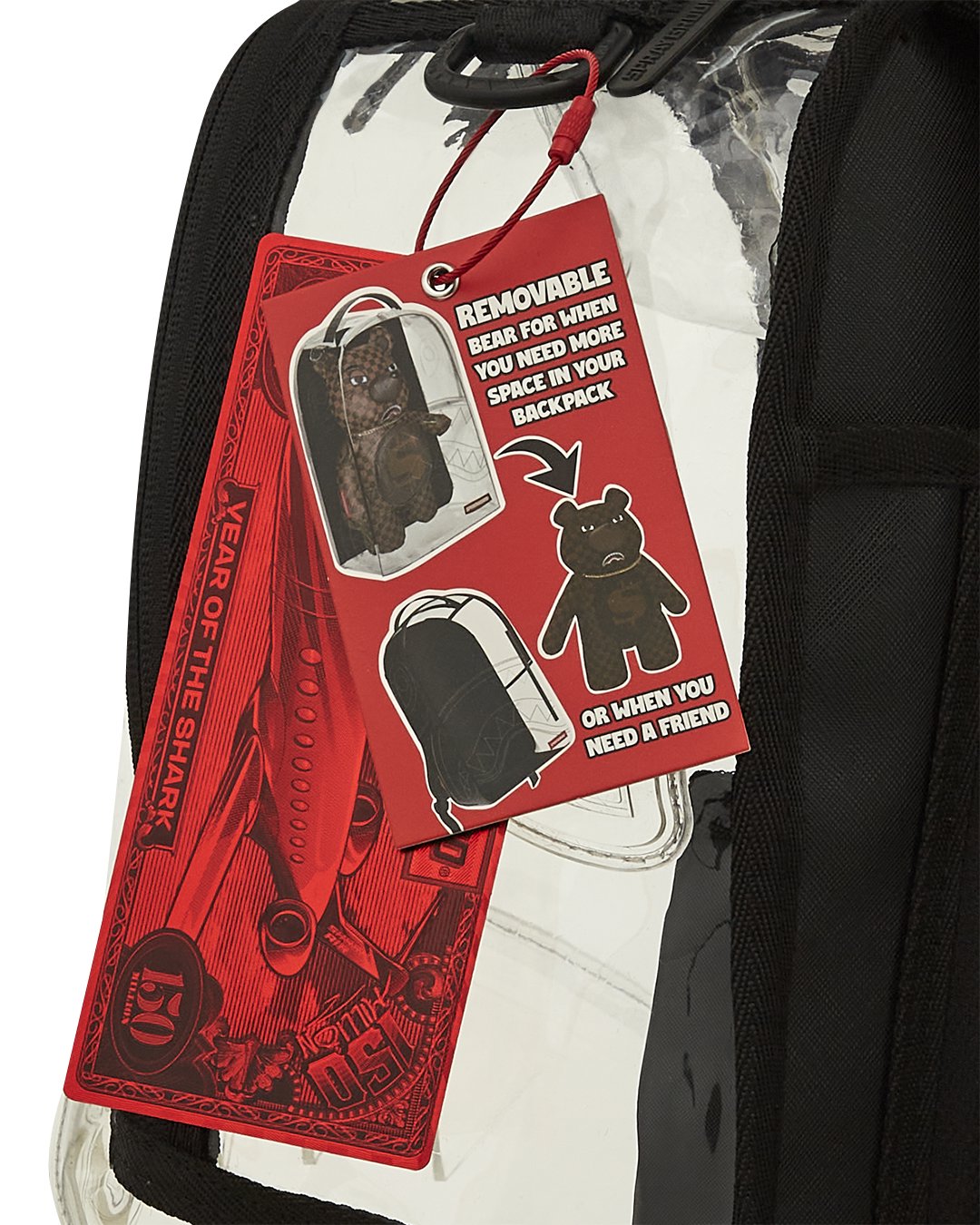 CLEAR BEAR DLX DLXS BACKPACK