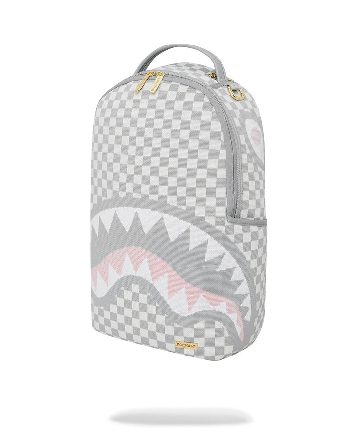 KNIT SHARKS IN PARIS IN CREAM DLX BACKPACK